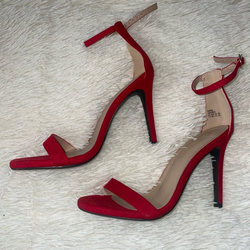 Red Stiletto Heels